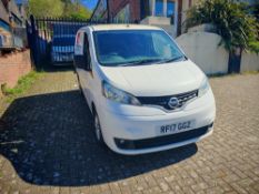 Nissan NV200 Diesel Panel Van - Registration: RF17 GGZ