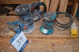 Makita Orbital Sander & Erbauer Orbital Sander