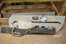 (2) Hafele Worktop Cutting Jigs (1) Trend Hinge Cutting Jig