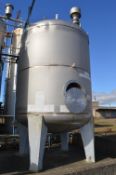 A.P.S Ltd Stainless Steel Cylindrical Storage Vessel
