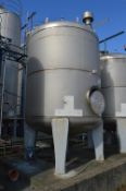 A.P.S Ltd Stainless Steel Cylindrical Storage Vessel