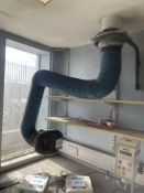 (2) Nederman Fume Extraction Arms