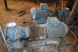 (2) Goulds 3-Phase Pumps
