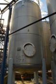 Rubert Sanderson & Sons Stainless Steel Cylindrical Storage Vessel
