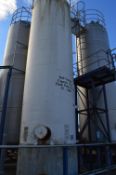 Rubert Sanderson & Sons Stainless Steel Cylindrical Storage Vessel