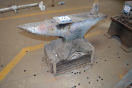 3' Anvil on Wooden Base