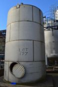 Stainless Steel Storage Vessel