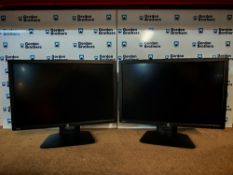 (2) HP Z24i PC Monitors