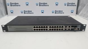 FS S3400-24T4FP 24-Port Gigabit Ethernet L2+ PoE+ Switch