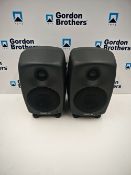 (2) Genelec 8020D bi-amplified monitoring speakers