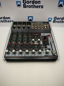Behringer Xenyx QX1202USB 12 Input Klark Teknik Multi-FX Processor and USB/Audio Interface Mixer