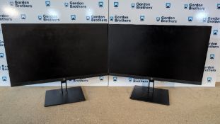 (2) HP Z24 PC Monitors