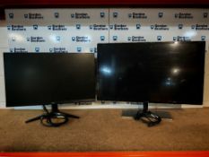 (2) Various PC Monitors