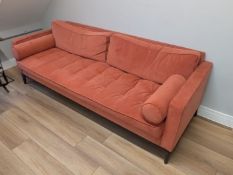 Pink sofa