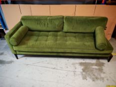 Green sofa