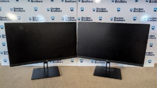 (2) HP Z24 PC Monitors