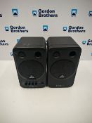 (2) Behringer MS16 Active 16W Personal Monitor Speakers