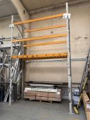 (4) bays of pallet racking