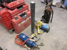 Weka 110v core drill and stand