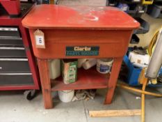 Clarke table sytle chemical parts washer