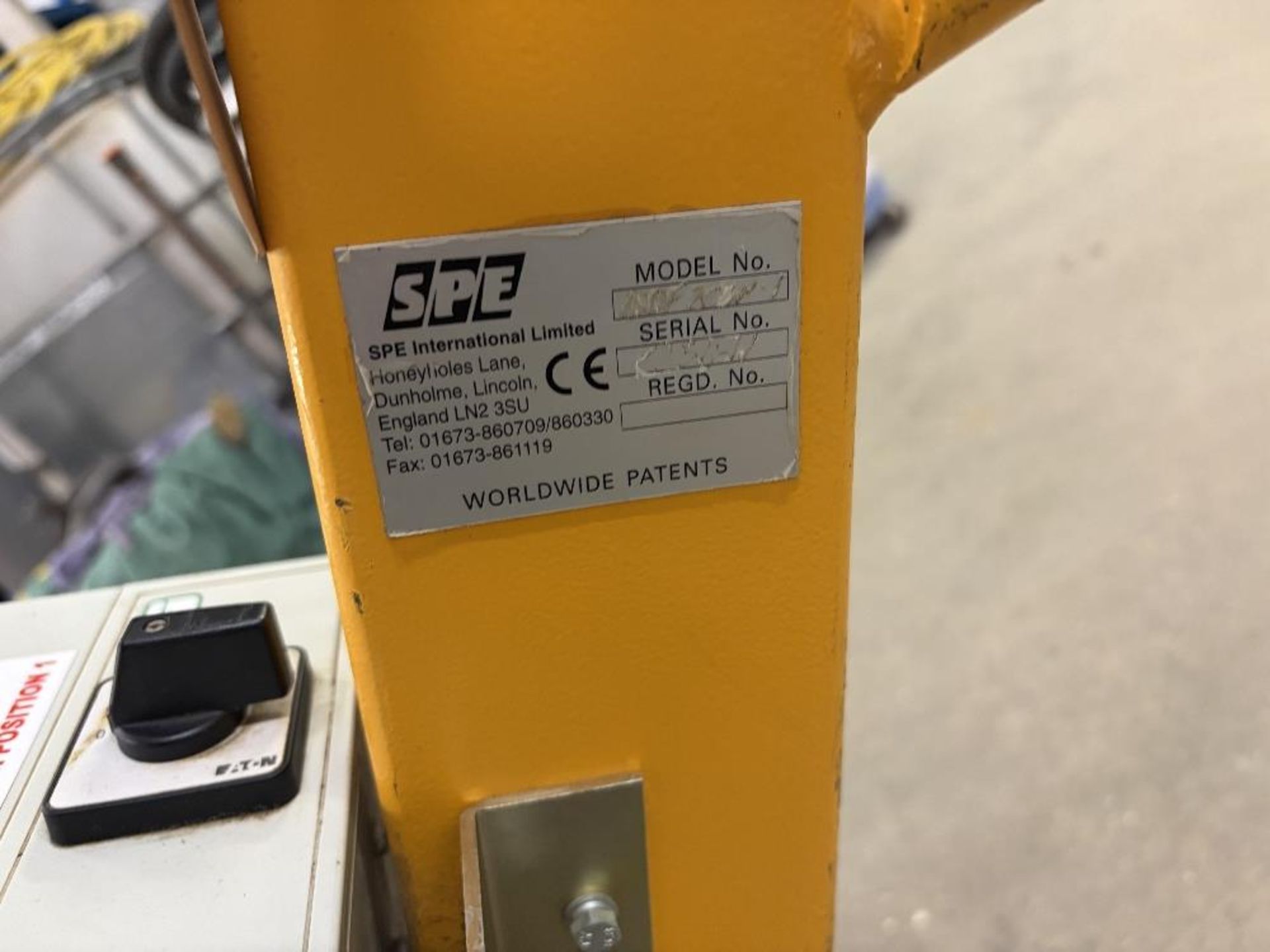 SPE International 110v floor scarifier - Image 4 of 5