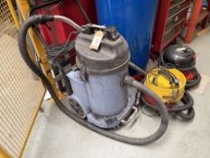 (2) Numatic vacuum cleaners and Numatic wet and dry vac