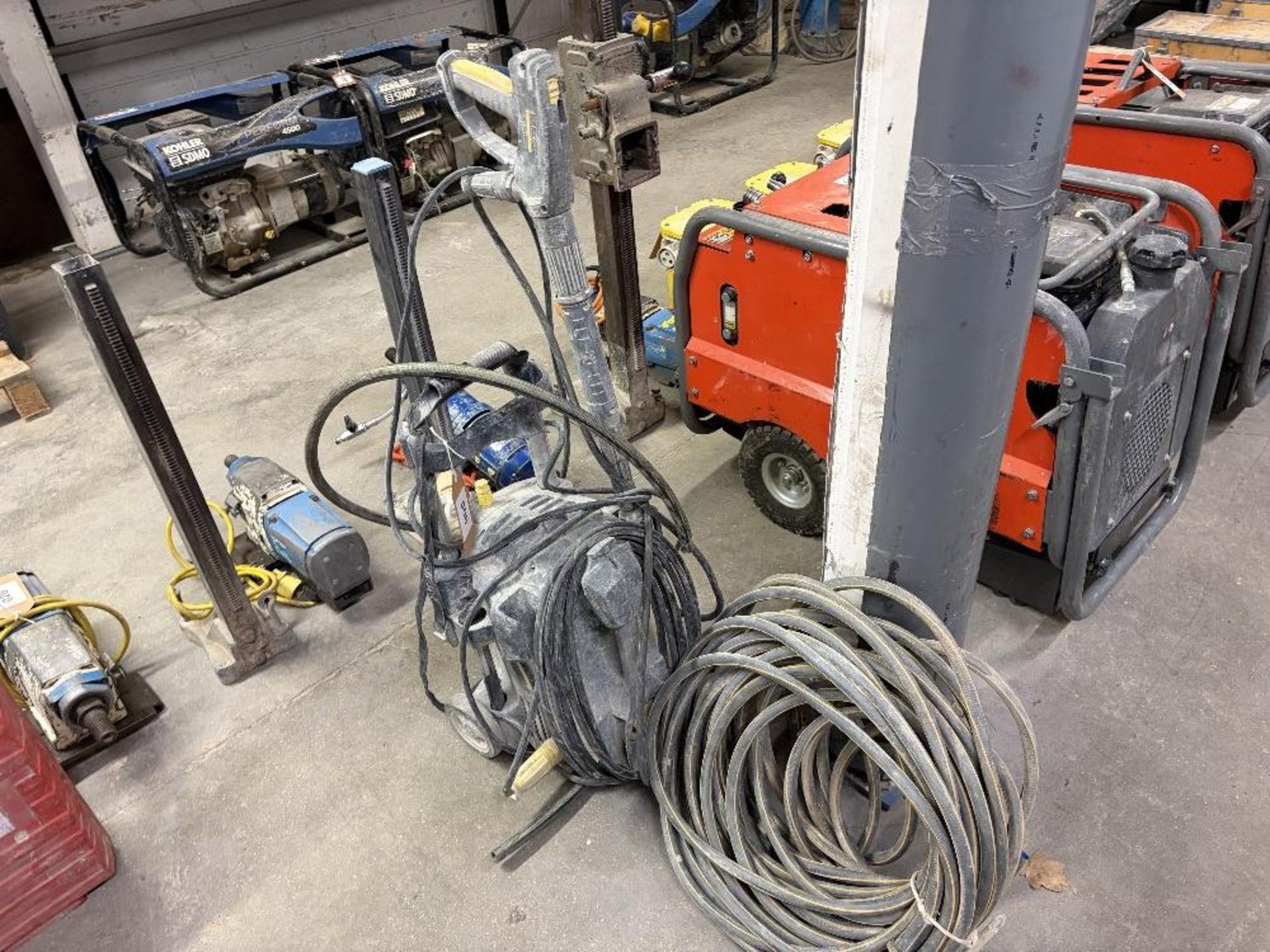 Karcher professional 110v pressure washer with additional hose - Image 2 of 4