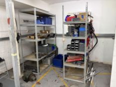 (3) Bays of boltless shelving