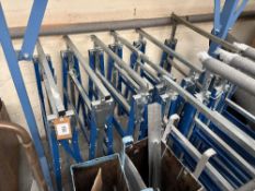 (6) Draper steel frame work trestle