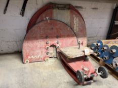 Hilti floor cutting guards and vacuum base plates