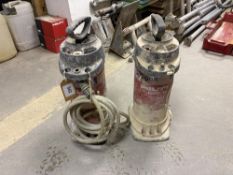 (2) Hilti DWP 10 portable pressurised water supply unit