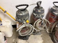 (2) Hilti DWP 10 portable pressurised water supply unit
