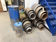 Quantity of 23 large diameter core drill bits