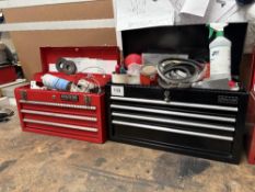 (2) multi drawer tool boxes