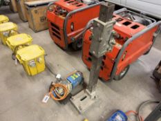 Nimbus 110v core drill and stand