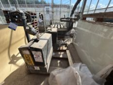 (2) Crown Lift Electric Pedestrian Powered Pallet Truck