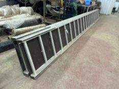 (2) Tuff C4LS20 Aluminium Lightweight Staging PlatformSize 20ftLength 6.0mWeight 47kg