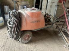 Empas 200 litre powered trolley sprayer