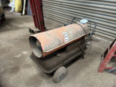 Fireball 110v mobile space heater