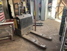 (2) Crown Lift 1.4.2.1 Electric Pedestrian Powered Pallet Truck
