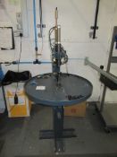 Marchetti pneumatic manual tyre mounting press