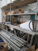 Storage racking/shelving (dismantled)
