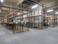 (161) Bays of Link 51M pallet racking