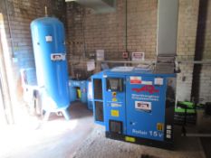 Worthington Creyssensac Air RollAir 15V RLR15 V air compressor