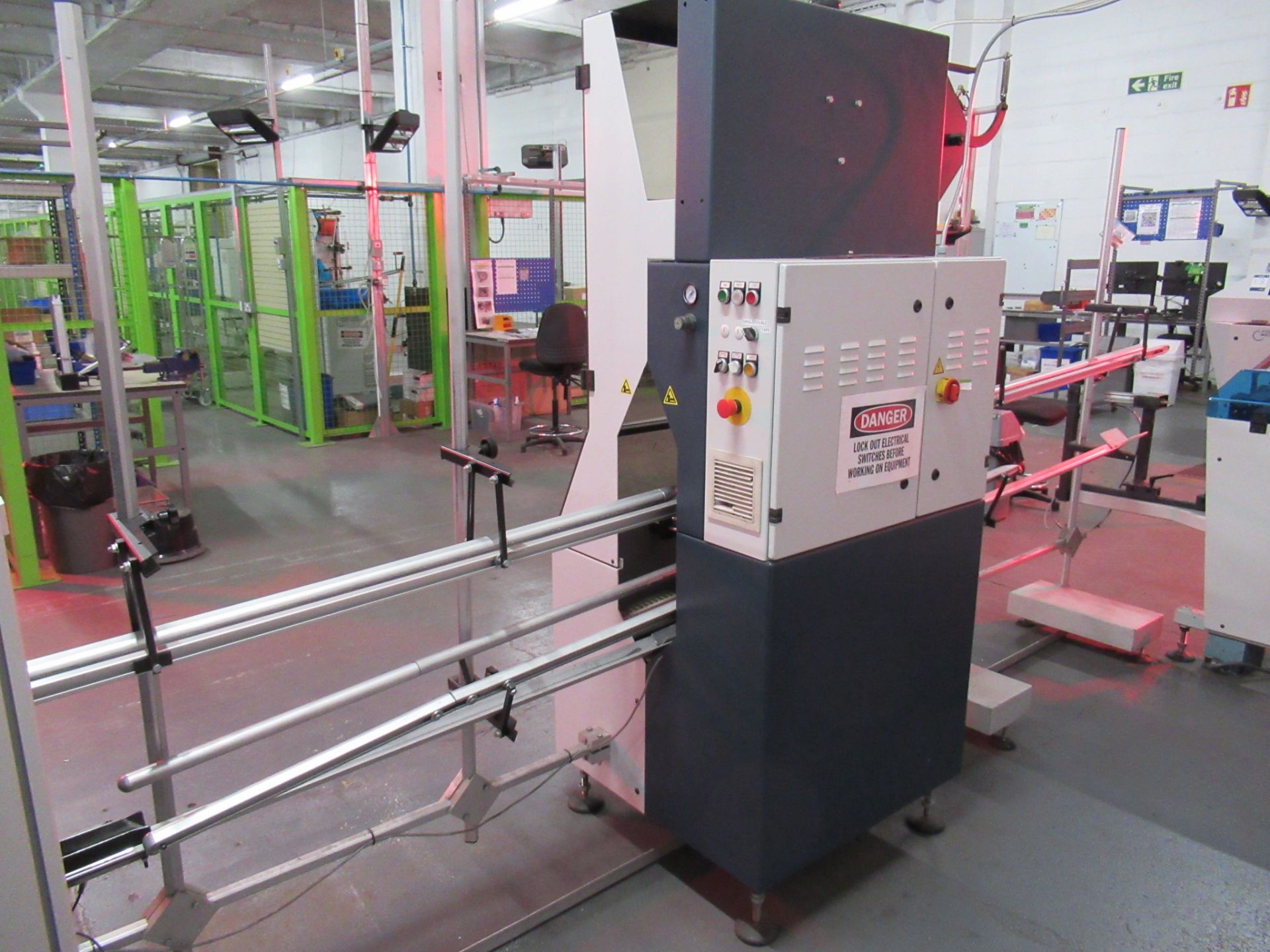 Holland Mechanics HT-B hub rim tape applicator machine - Image 8 of 10