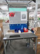 (2) double-sided manual sub-assembly workstations