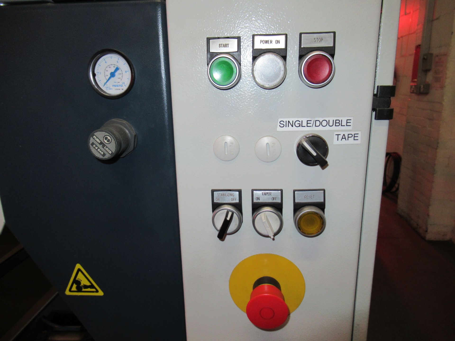 Holland Mechanics HT-B hub rim tape applicator machine - Image 9 of 10
