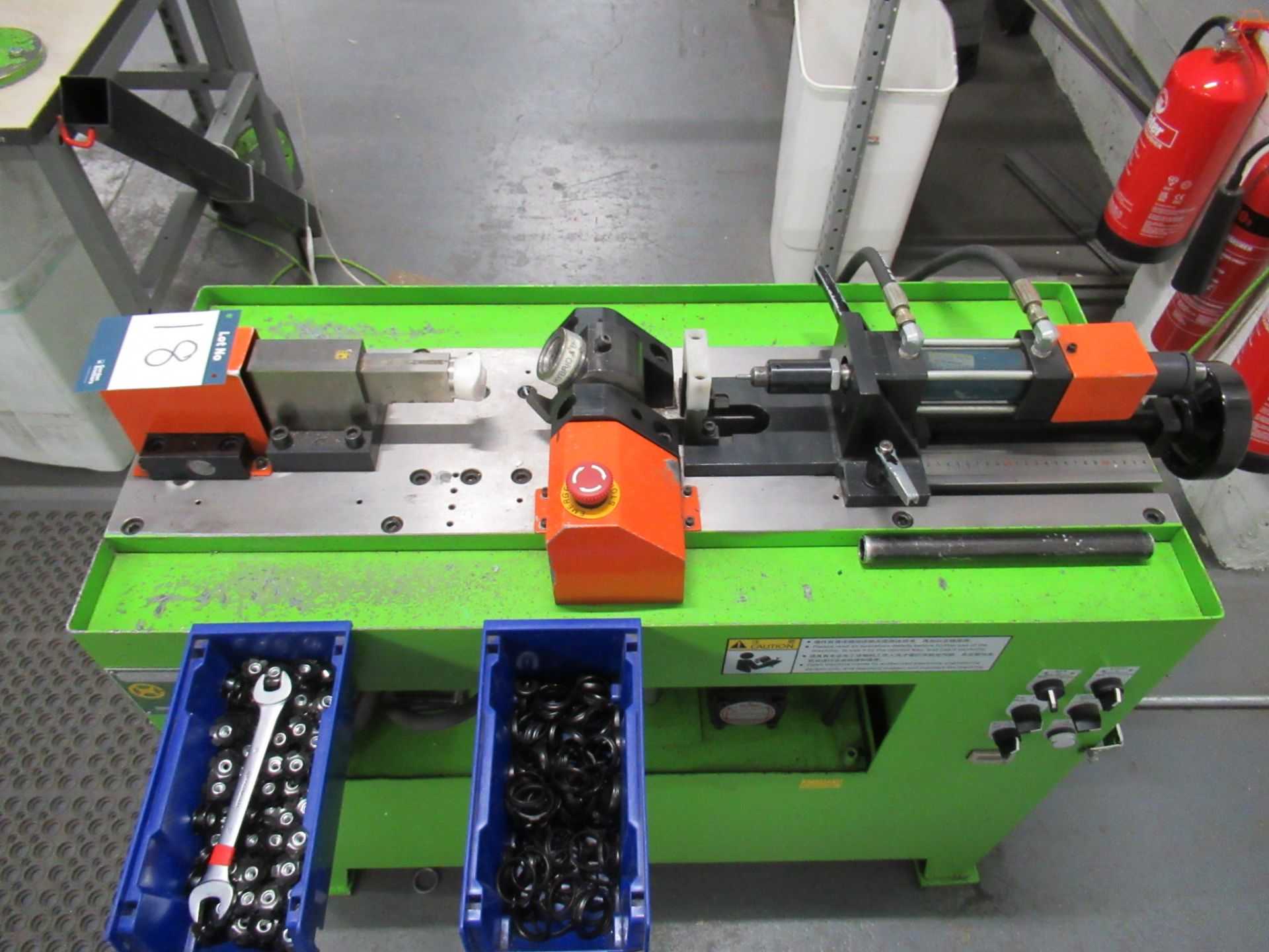 Shenzhen New Canghai Machinery CH-40-01C front fork cup and star nut inserting machine - Image 2 of 6