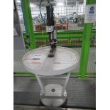 Marchetti pneumatic manual tyre mounting press
