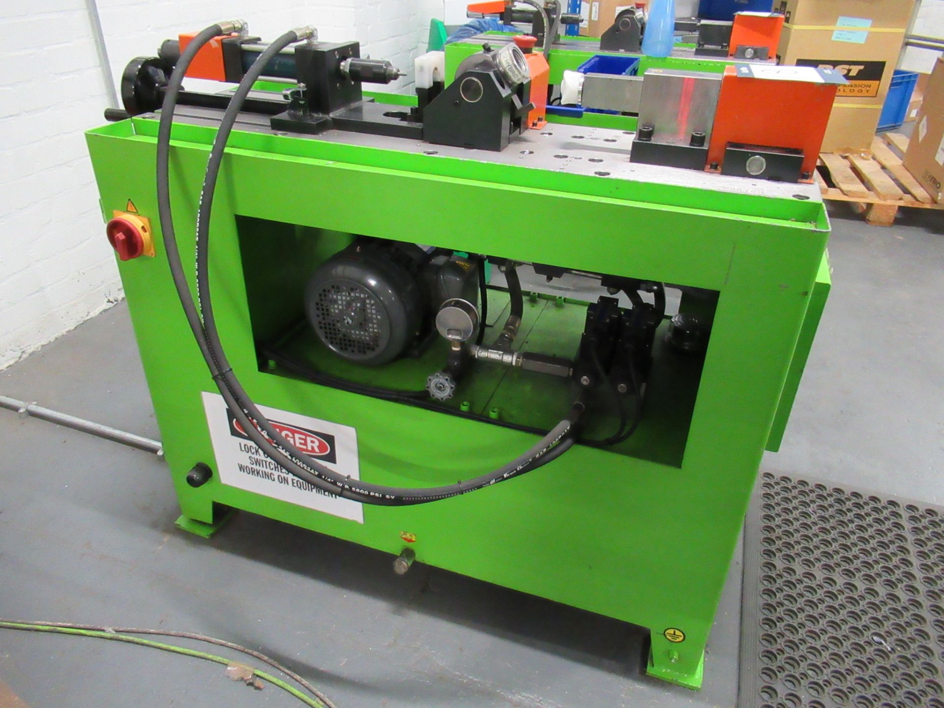 Shenzhen New Canghai Machinery CH-40-01C front fork cup and star nut inserting machine - Image 4 of 6